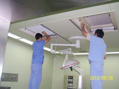 我司為廣州市紅十字會（huì）醫院手術室ICU初中高效（xiào）空氣過濾器更換項目取得圓滿成功