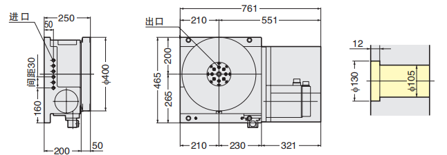 機床（chuáng）數控分度轉台